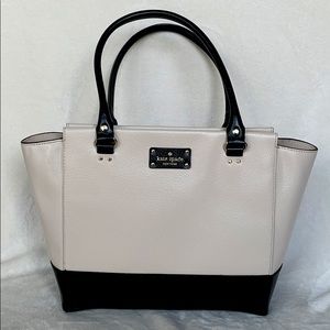 Kate Spade - Black and Cream Tote